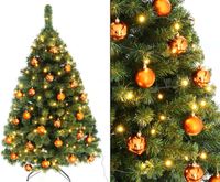 Christbaum 150cm "Maria" mit 24 orange Kugeln #MG80150orangeA Bayern - Jettenbach Vorschau