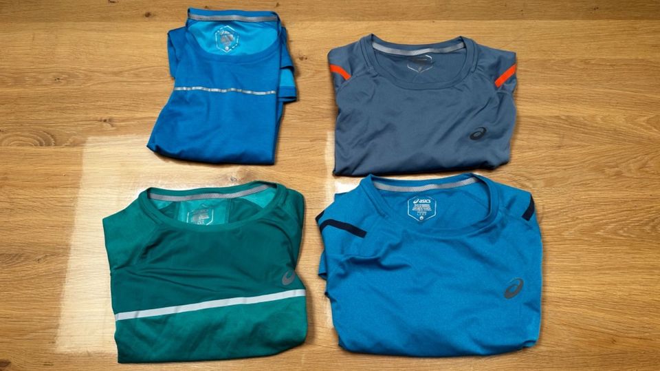 Asics Set ICON T Shirt 4 Stück Gr. L - Jogging - Laufen in Hamminkeln