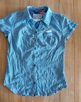 Bluse Kurzarm blau-weiß kariert S.Oliver  Gr. 40/42 Hessen - Dreieich Vorschau