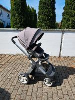 Stokke kinderwagen und Babyschale fürs Auto mit Isofix Bayern - Bobingen Vorschau