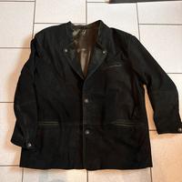 Leder-Janker C&A Schafnappa schwarz Größe 60 Hessen - Mainhausen Vorschau