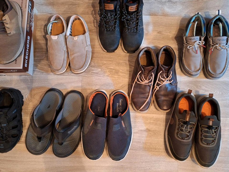 Herren Schuhe,  Größe 43 und 44, Rieker, Skechers in Staßfurt