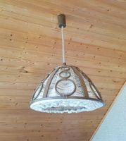 Ältere Stoff Holz Lampe Hessen - Nentershausen Vorschau