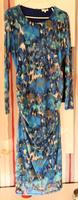 Kleid Maxi Lang S.Oliver Blau Bunt Langarm + Unterkleid XL 42 Neu Bayern - Kulmbach Vorschau