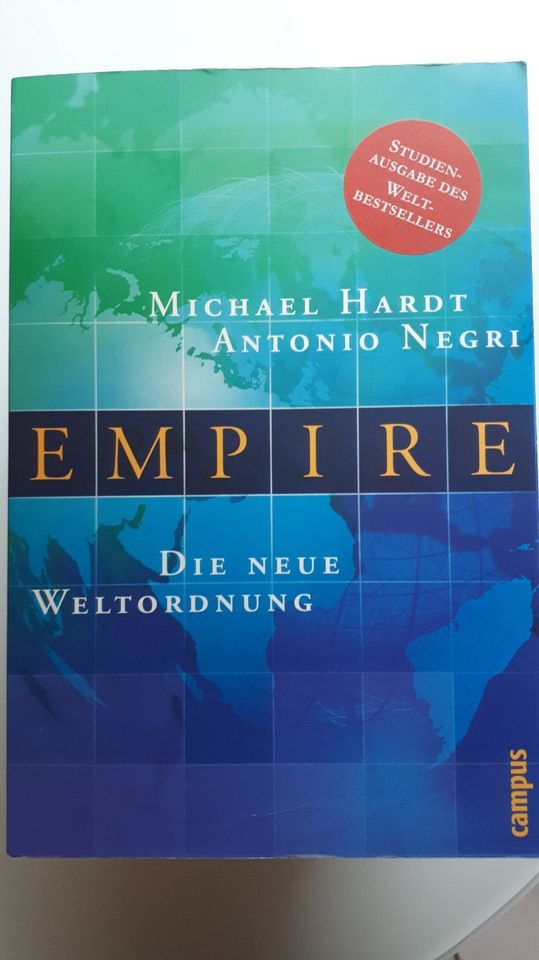 Empire: Die neue Weltordnung Taschenbuch Hardt/Negri in Bickenbach