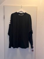 Schwarzes Palm Angels langarm Shirt mit weißem Aufdruck Gr. L Nordrhein-Westfalen - Hilden Vorschau