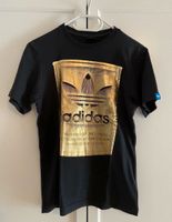 Adidas T-Shirt mit goldenen Druck Hessen - Offenbach Vorschau
