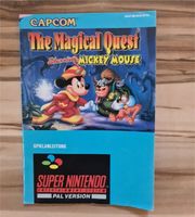 The Magical Quest Mickey Mouse Orginal Spieleanleitung Snes Bayern - Amberg Vorschau