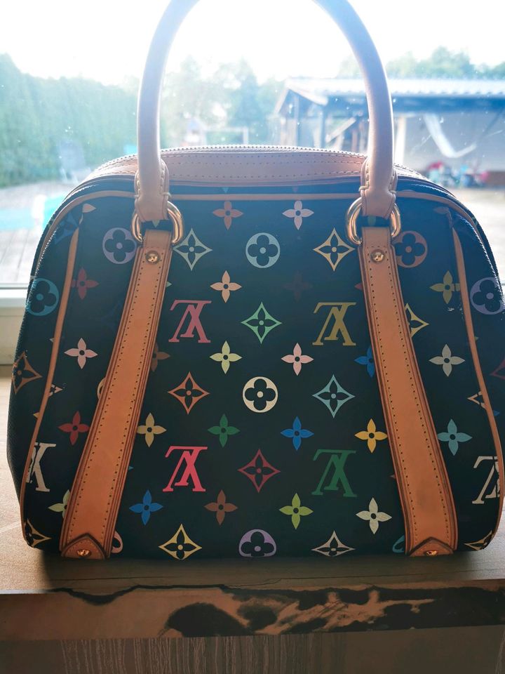 Louis Vuitton Handtasche Priscilla in multicolor + Anhänger in Milower Land