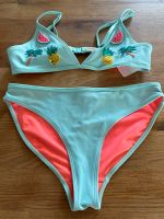 H&M BIKINI Türkis Lachs Gr. 146 / 152 Pailetten Baden-Württemberg - Heidelberg Vorschau