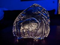 sehr schwer Kristall Glas Bleiglas Briefbeschwerer Skulptur Bayern - Regensburg Vorschau