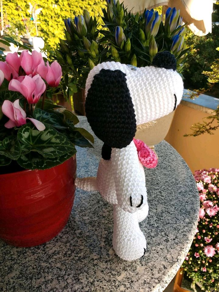 NEU gehäkelt Pilot Snoopy 14cm in Düsseldorf