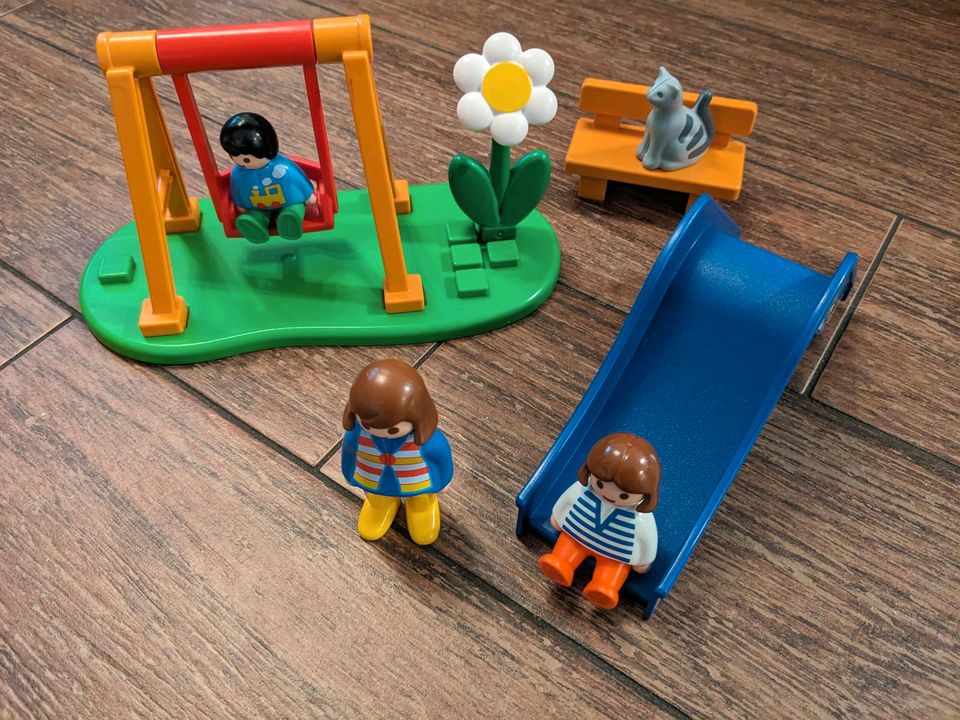 Playmobil 1.2.3 - Kinderspielplatz (70130) in Taucha