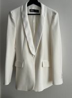 NEU Zara eleganter Blazer weiß edel Mantel Jacke Anzug S M Berlin - Spandau Vorschau