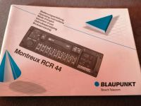 Blaupunkt Montreux RCR 44 Bedienungsanleitung Niedersachsen - Auetal Vorschau