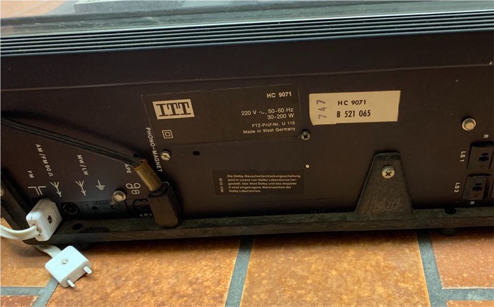 Stereo HiFi Anlage ITT HC9071 in Karlsruhe