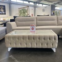 Couchtisch "Mia" Beige Samt Bayern - Großheubach Vorschau