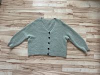 Strickjacke mit Babyalpaka Onesize mint Niedersachsen - Seevetal Vorschau