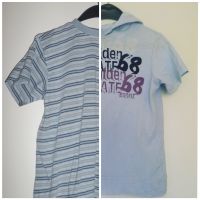 Set 2 Stk. T-Shirt S.Oliver +Esprit Kapuze hellblau Gr. 104/110 Nordrhein-Westfalen - Augustdorf Vorschau