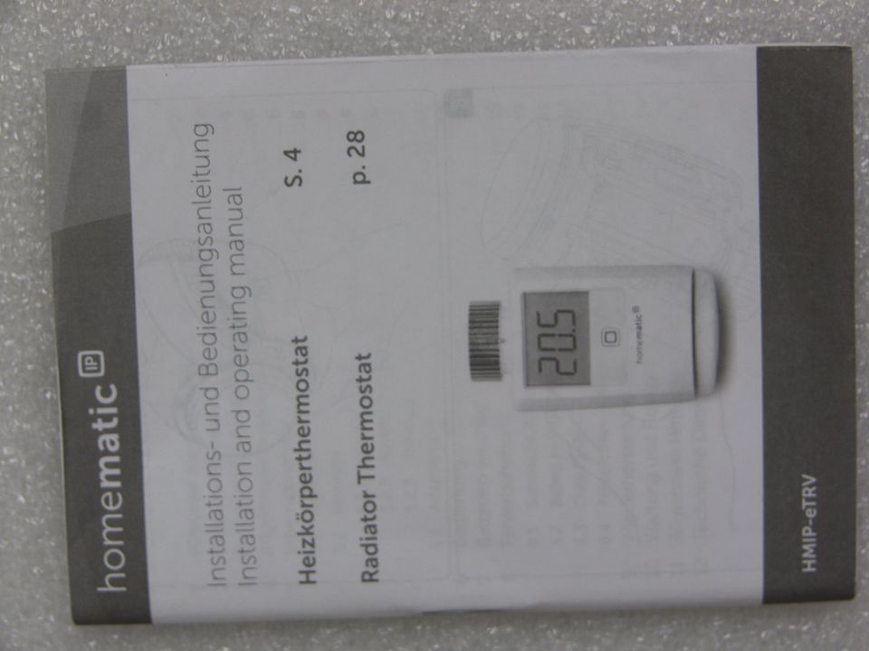 Heizkörperthermostat HMiP-ETRV Homematic gebraucht in Bochum