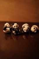 4 Mini Panda Figuren Niedersachsen - Buchholz (Aller) Vorschau