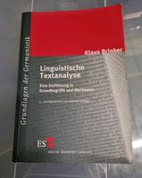 Linguistische Textanalyse von Klaus Brinker Buch Germanistik Nordwestmecklenburg - Landkreis - Zickhusen Vorschau