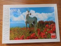 Puzzle 500 Teile Pferd Schimmel Blumenwiese Niedersachsen - Northeim Vorschau