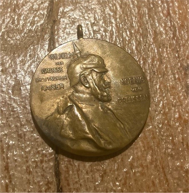 Tragbare Medaille Wilhelm der Große in Leipzig