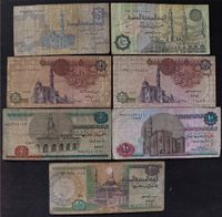 Ägypten 7 Banknoten Sammlung Lübeck - St. Lorenz Nord Vorschau