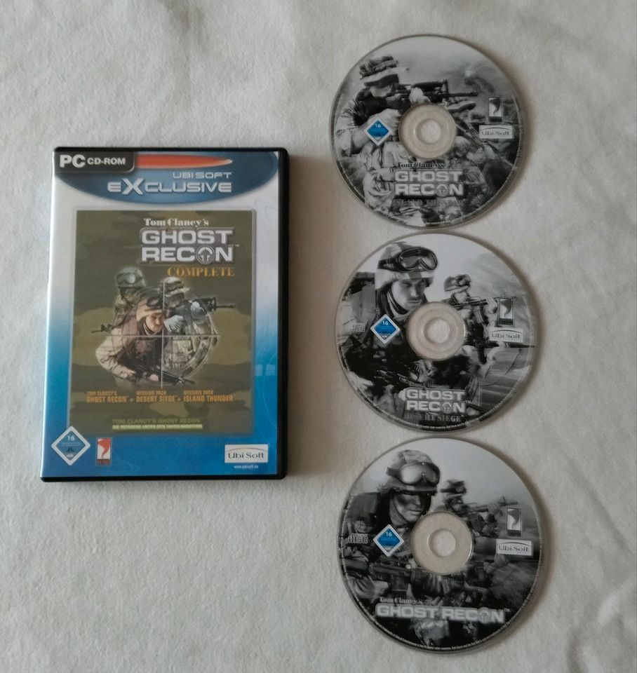 Ghost Recon Complete 3 CDs in Heidenau