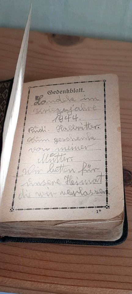 Gesangbuch " Der Führer zum Himmel " in Bingen