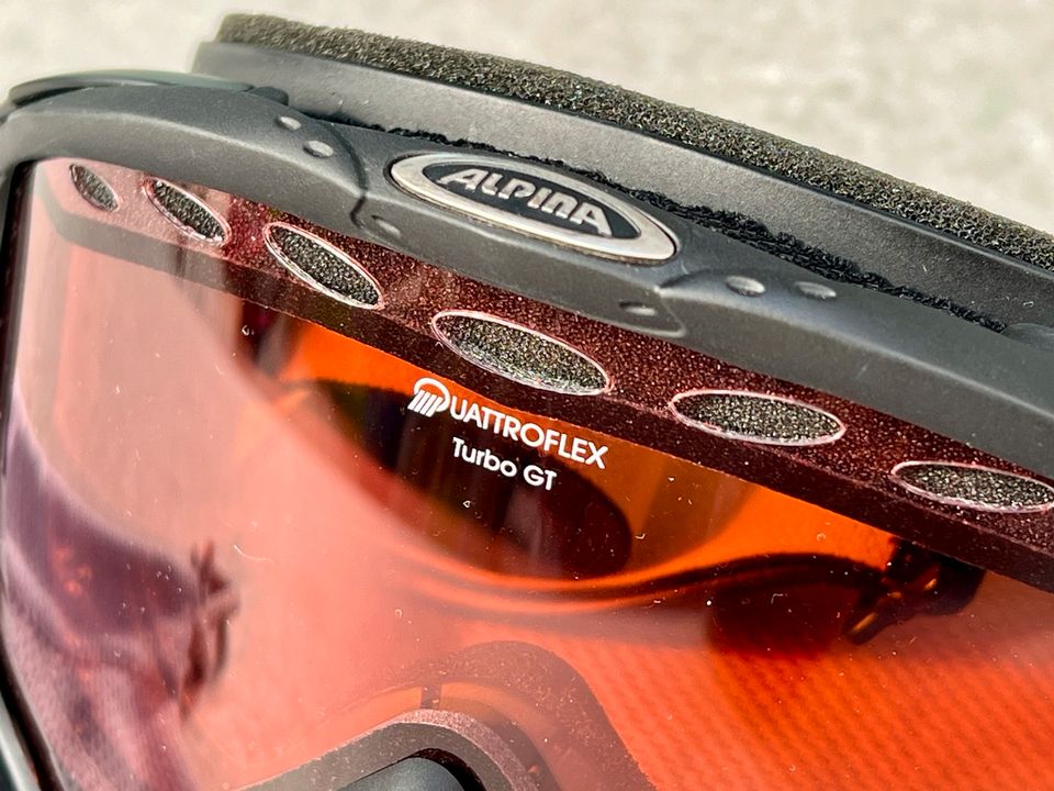 Alpina Quattroflex Turbo GT Skibrille Snowboardbrille in Klein Rogahn