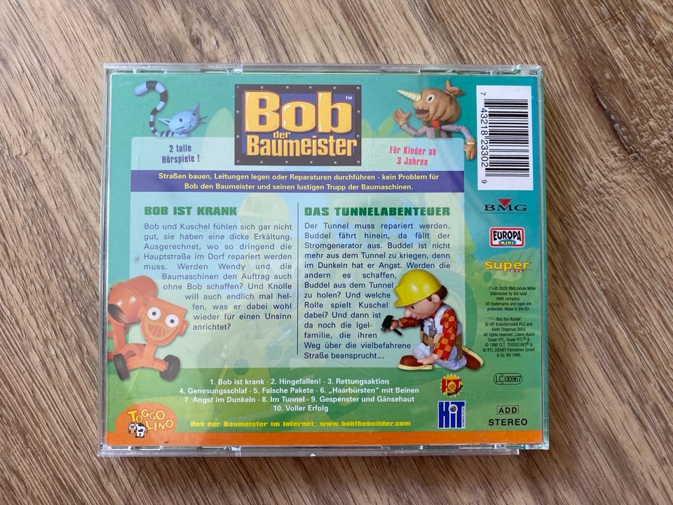 Bob der Baumeister CDs, je 1,50€ in Sinzig