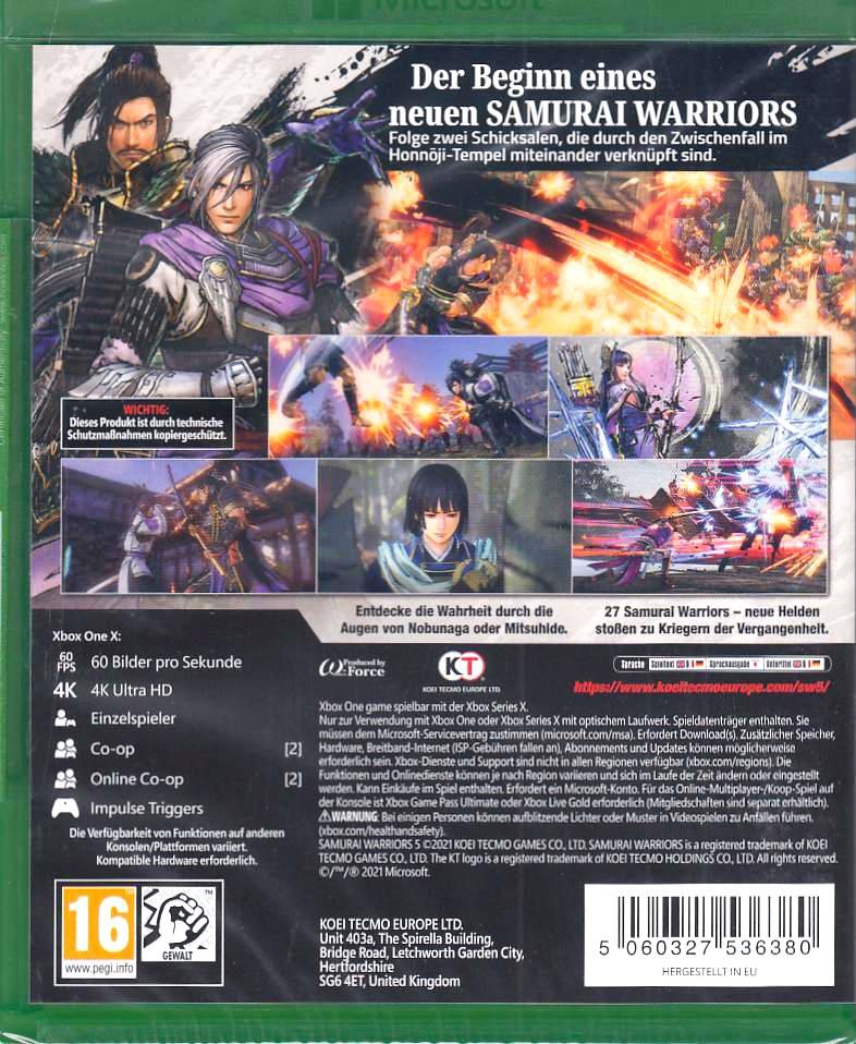 Samurai Warriors 5 - PS4 /  Xbox ONE / Nintendo Switch in Berlin