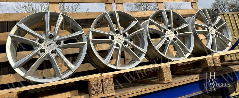 SUPER ZUSTAND ➡️ AUTEC 17 Zoll Alufelgen 5x112 ET35 Felgen ➡️ Mercedes CLK W208 E W210 SLK R170 R172 VW Caddy Tiguan Passat B5 B8 CC Audi A4 B6 B7 Q2 TT Q3 Seat Ateca Exeo Alhambra Skoda Kodiaq Superb in Bünde