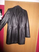 schwarzer Damen Gehrock aus echtem Nappaleder *echt Leder Mantel* Nordrhein-Westfalen - Bönen Vorschau