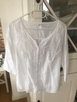 Bluse mit Lochstickerei weiss Gr 38 Bayern - Dörfles-Esbach Vorschau