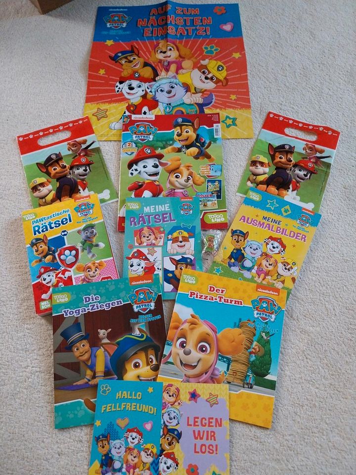 Paw Patrol Paket mit neuem Rucksack in Wildau