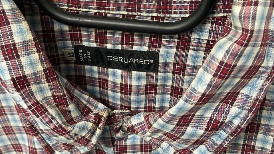 Dsquared Hemd, Karo, Pep Guardiola, Original, NP 389, Top !!! in Köln