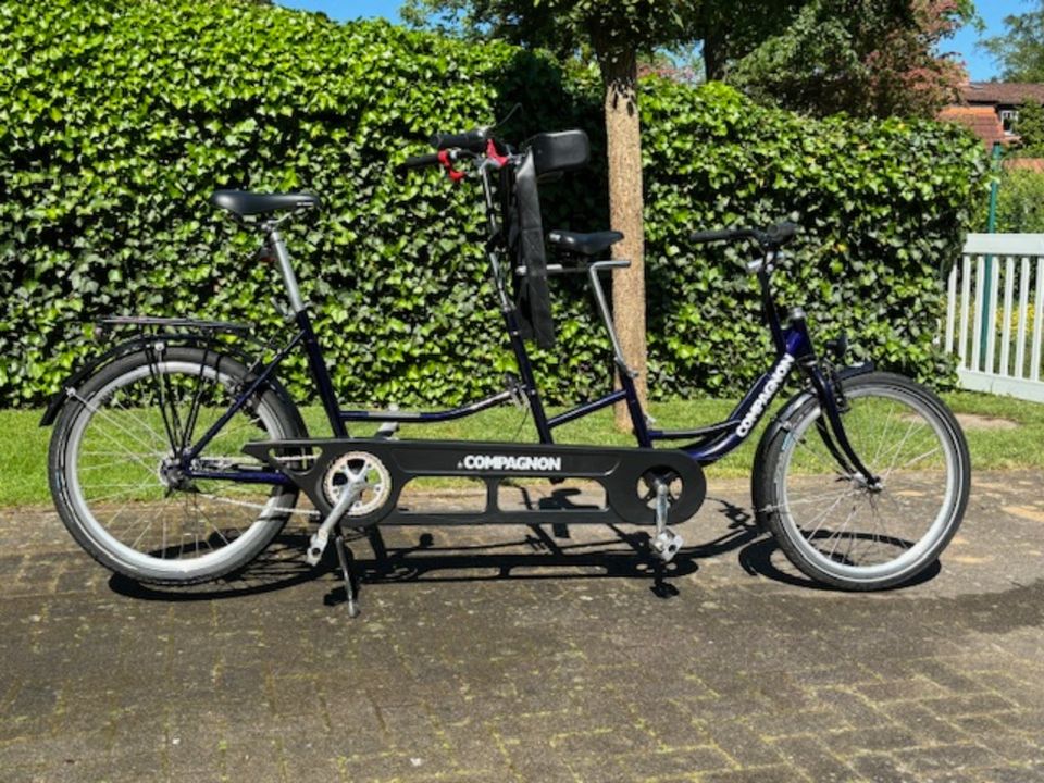 Compagnon Tandem Fahrrad - auch behindertenfreundlich in Hamburg