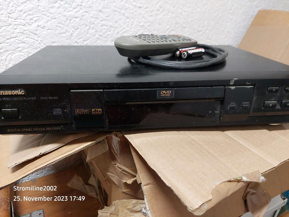 Panasonic DVD player in Bad Wildbad