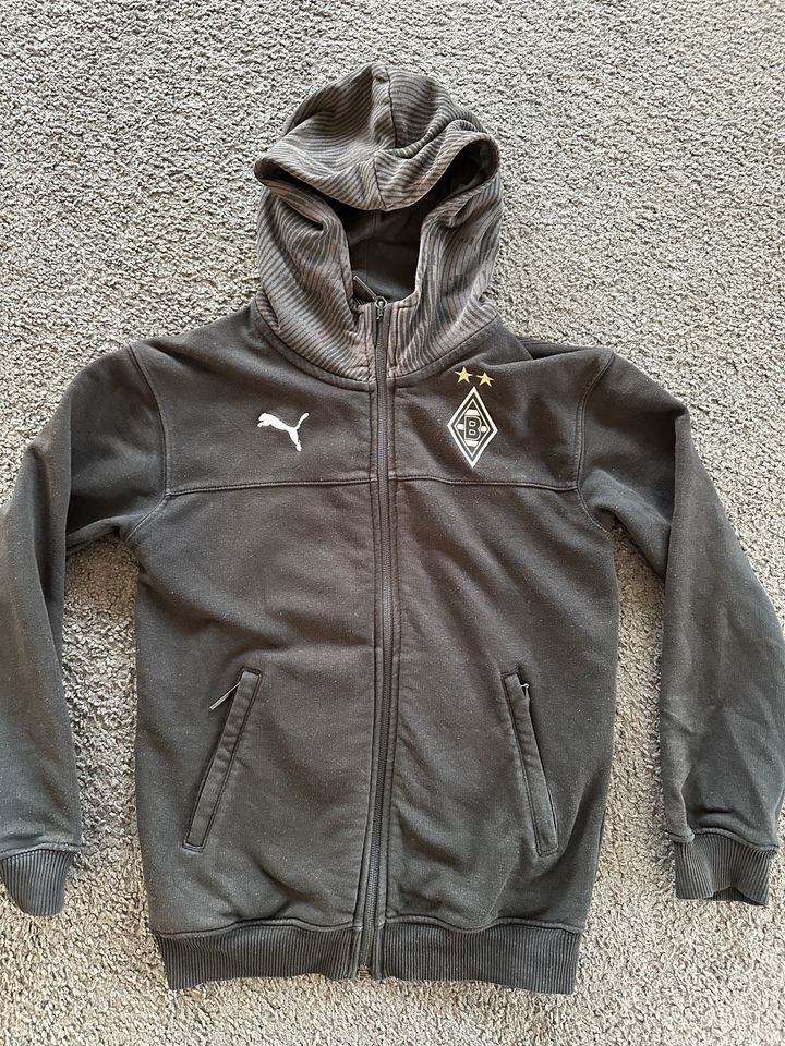 Borussia Mönchengladbach Puma Sweat Jacke,Kinder,140,Gladbach in Rabenau