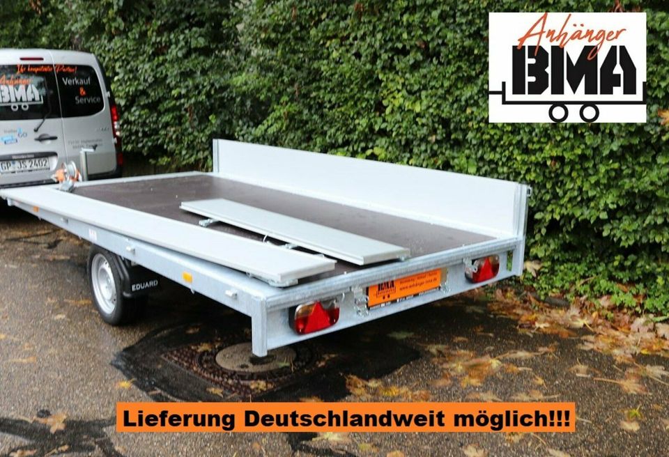 EDUARD Anhänger Multi 330x180x30 1500kg mit Rampen & Winde NEU in Mühlhausen im Täle