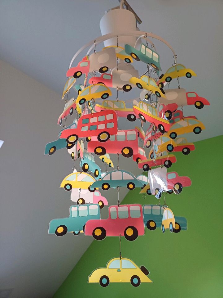 Kinderzimmerlampe Autos in Thiendorf