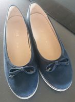 Gabor Ballerina Espadrilles blau navy silber glitzer 39 Bayern - Peißenberg Vorschau