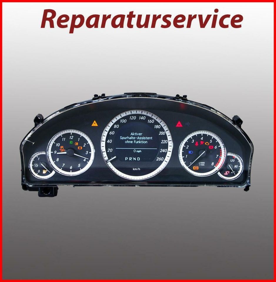 Mercedes W204 Tacho Kombiinstrument Komplettausfall Reparatur in Seelze