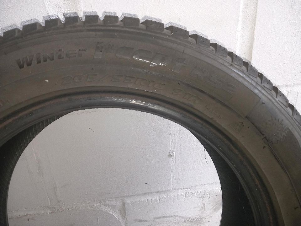 2 × Stück allwettreifen 205/55 R16 91H Hankook in Solingen