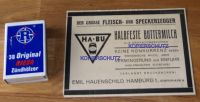 HABU ㋡ HALBFESTE BUTTERMILCH ㋡ Alte Werbung Reklame Anzeige Schleswig-Holstein - Bad Oldesloe Vorschau