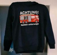 Kinder Jungen Kapuzenpullover Feuerwehr Größe 128 Topolino NEU Schleswig-Holstein - Siek Vorschau