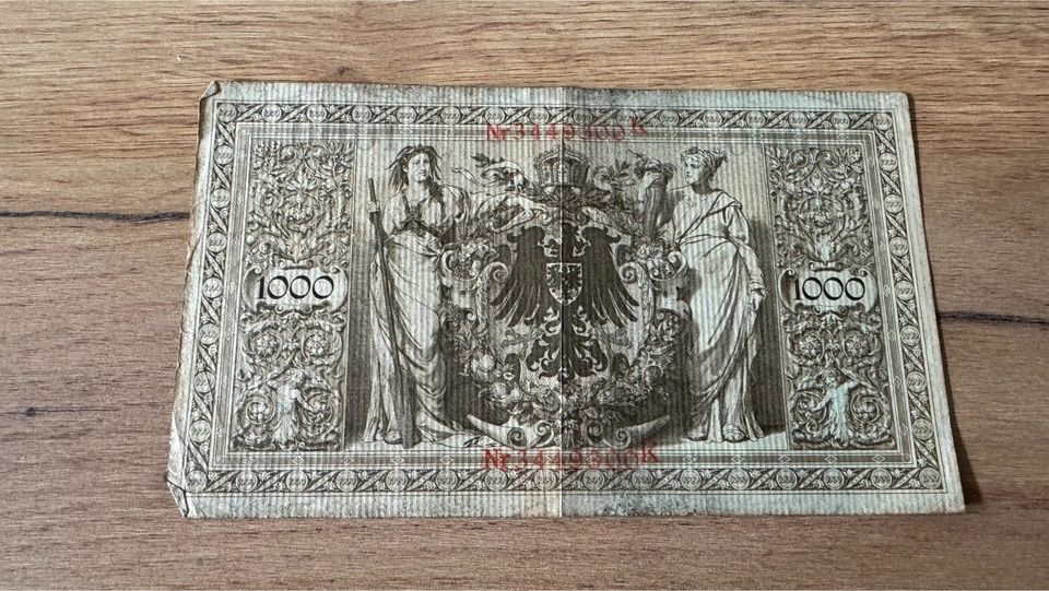 1000 Reichsmark in Hamburg